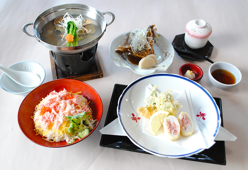 蟹ちらし御膳(大口店限定)
