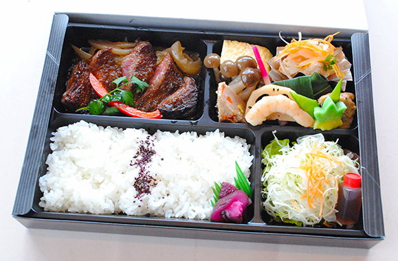 飛騨牛ステーキ弁当